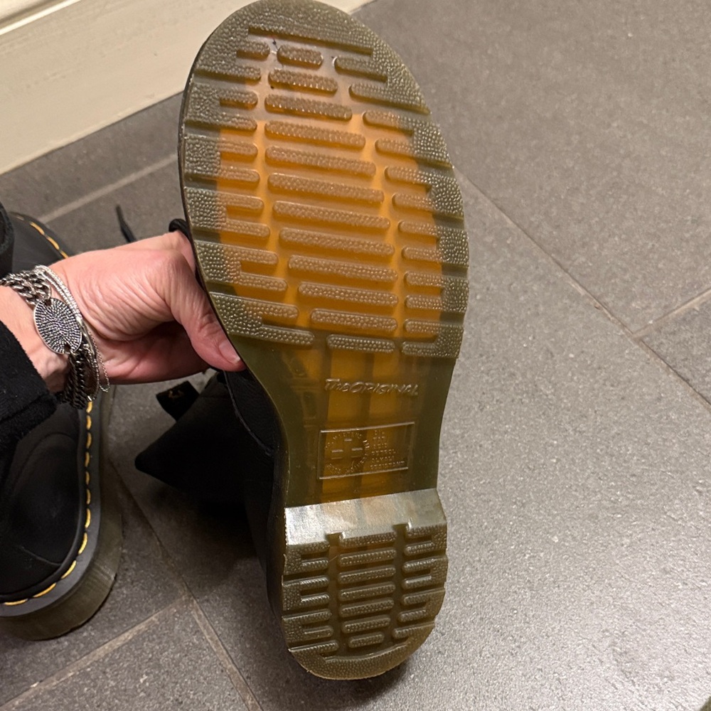 Dr. Martens Black Lace-Up Boots - Picture 3 of 5